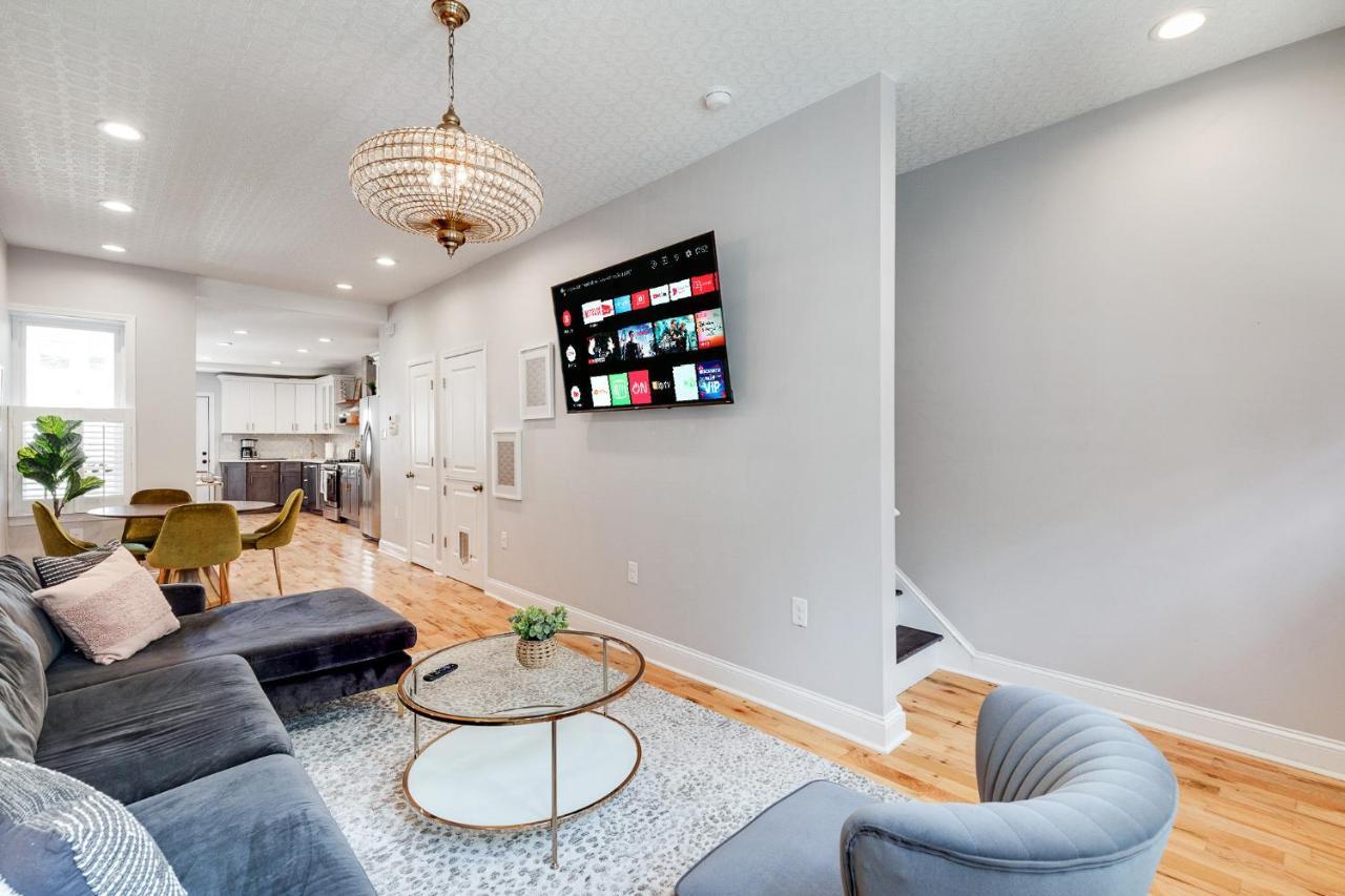 דירות פילדלפיה Trendy Fairmount Gem-5 Star Location, Roof Deck, Parking, Gr8 For Families מראה חיצוני תמונה