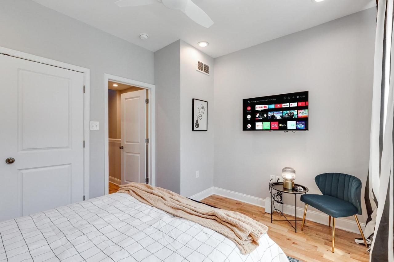 דירות פילדלפיה Trendy Fairmount Gem-5 Star Location, Roof Deck, Parking, Gr8 For Families מראה חיצוני תמונה